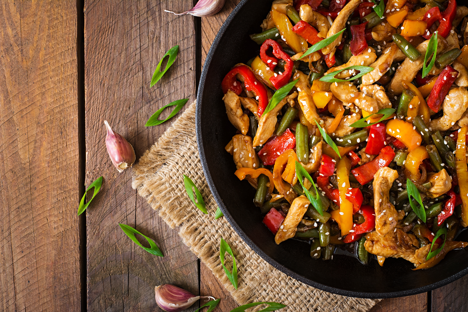 recipe image Receta Wok de Pollo y Verduras